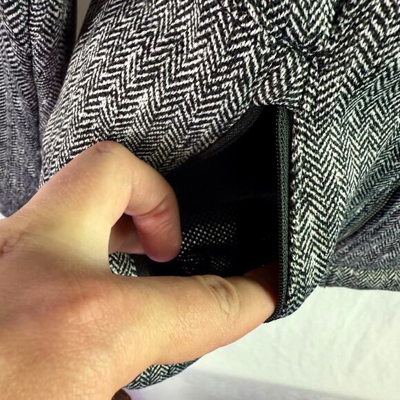 The North Face Women's Small Apex Heather Herringbone Black & White Jacket - Picture 10 of 15